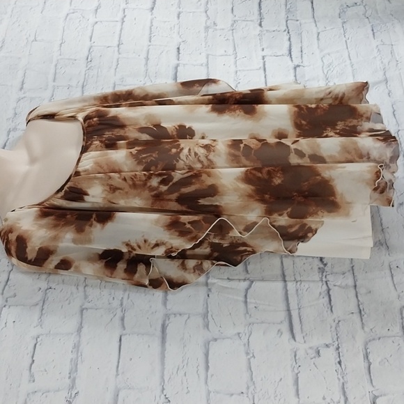 Est. 1946 Top Brown & Creme Sz 22/24W - Picture 4 of 6